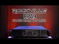 All About Your Rockville RPA9 3000 Watt RMS 2 Channel Power Amplifier Amp