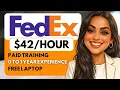 FedEx Hiring Remote Jobs Little Experience Entry Level Remote Work From Home Jobs 2026