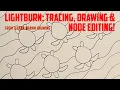 Tracing Drawing and Node Editing with LightBurn for Lasers