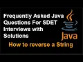 How to Reverse Strings in java Revese String in java TechiePraveen