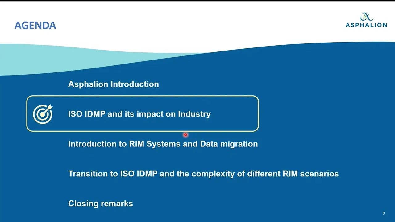 RIM Implementation in times of IDMP - Asphalion Webinar