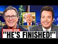 Download Lagu Stephen Colbert \u0026 Jimmy Fallon HIT BACK At Trump On LIVE TV