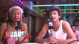 jessica leectra nous montre ses seins en direct sur nrj