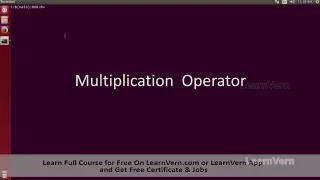 Ruby Arithmetic Operator Example