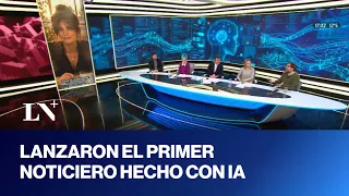 Polémica en el periodismo: lanzaron el primer noticiero generado 100% por IA