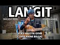 Lagu Langit - Neng Syelfi  Oktora (Versi Akustik Gitar) Cover Anjar Boleaz