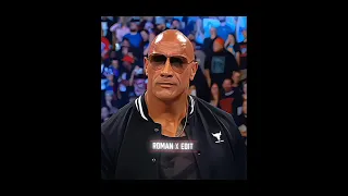 Roman Reigns Cry The Rock Sad Therock Romanreigns Fire 