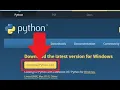Downloading and Installing Python in Tamil Python Expert Level Series - 001