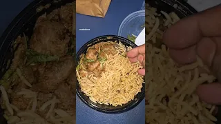 Train 🚂 में ये chicken Barbeque lite rice combo मंगाने की गलती मत करना अपनी family के साथ 🙏