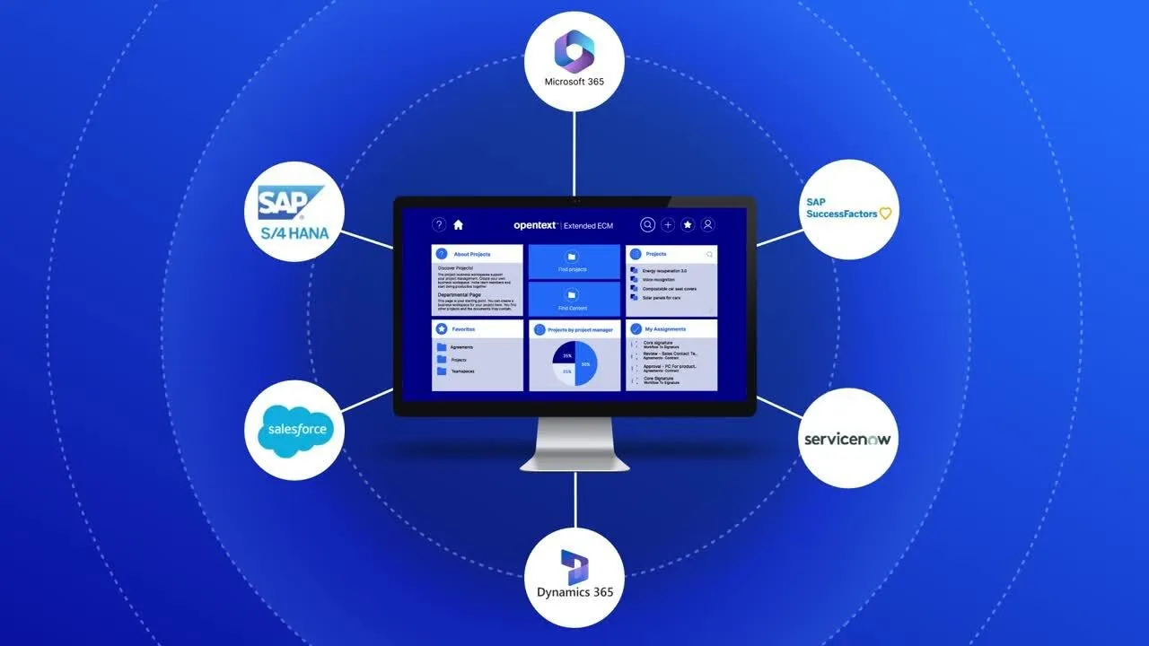 OpenText Extended ECM intro video