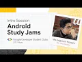 Intro Session Android Study Jams GDSC IIEST