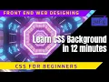 Learn CSS Background in 12 minutes Learn CSS in Tamil CSS for beginners Background property
