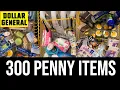 Dollar General 300 SURPRISE PENNY ITEMS RUN