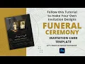 Creating Funeral Invitation Design 5 Tips for a Perfect Tribute