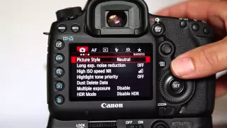 Setting up a Canon 5D Mark 3 5d mk iii for Wedding Photography