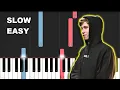 Download Lagu Alan Walker - Sorry (SLOW EASY PIANO TUTORIAL)