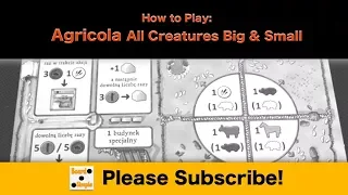 how to play agricola all creatures big and small