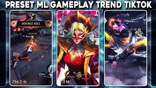 kumpulan preset gameplay am ml viral trend tiktok 