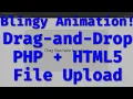 How to Create a Blingy Drag-and-Drop File Upload with PHP HTML5 No Libraries
