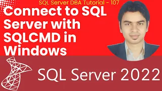 Connect to SQL Server with SQLCMD in Windows