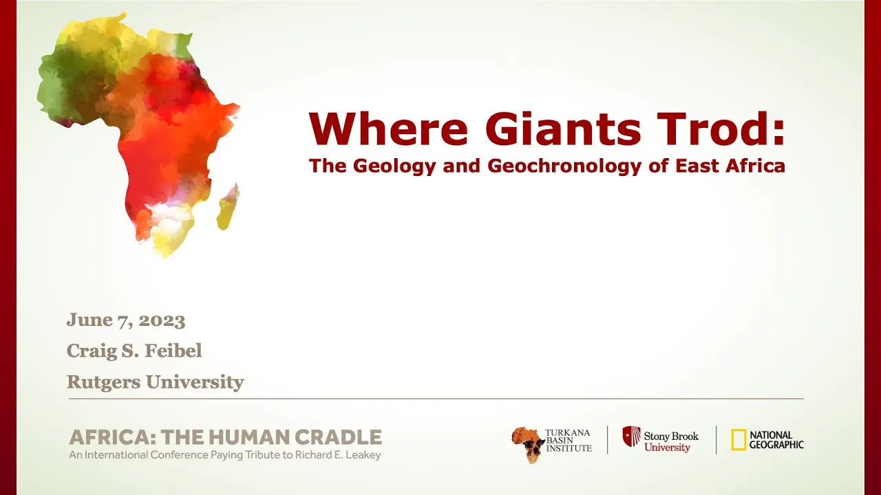 Richard Leakey Memorial Conference at Stony Brook University, Craig Feibel Lecture