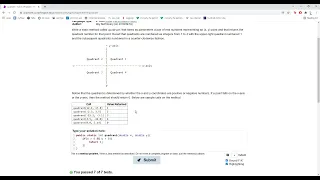 Exercise 4 19 quadrant Java Tutorial Practice-It