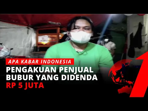 PPKM Darurat Bikin Penjual Bubur Didenda 5 Juta Rupiah