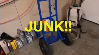 Harbor Freight Hand Truck Junk DON T BUY