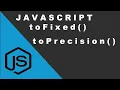 Working With Decimal Number JavaScript - toFixed and toPrecision