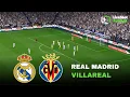 Download Lagu REAL MADRID vs VILLARREAL - LIVE 🔴 LaLiga | Match Today efootball pes21 video game simulation
