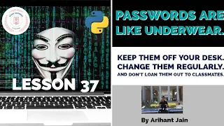 37 Password Generator in 1 Line using Python Python Tutorial By Arihant Jain Study Material