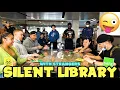 SILENT LIBRARY WITH STRANGERS