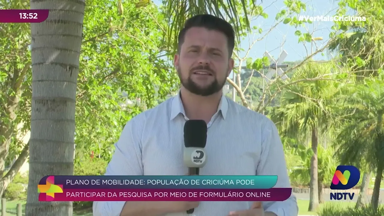 Criciumenses podem participar de pesquisa do Plano de Mobilidade Urbana de forma online