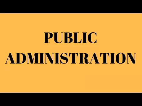 Download MP3 What is Public Administration? what is the meaning of Public Administration?