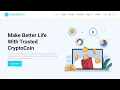 How to create a responsive crypto website template HTML CSS and JavaScript rjksharma