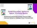 Panel Discussion Python in Space - Curiosity Sparks