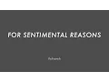 Download Lagu (I Love You) For Sentimental Reasons chord progression - Jazz Backing Track PlayAlong