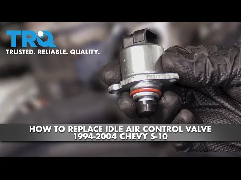 How To Replace Idle Air Control Valve 1994 04 Chevy S 10 1a Auto