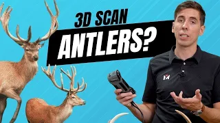 How to 3D Scan Priceless Trophies and Antlers with the Freescan Combo from Shining3D