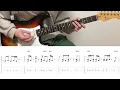 Prince - I Wanna Be Your Lover (guitar cover with tabs & chords)