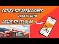 How to get a price quote for auto parts from your cell phone on the AutoZone website easy