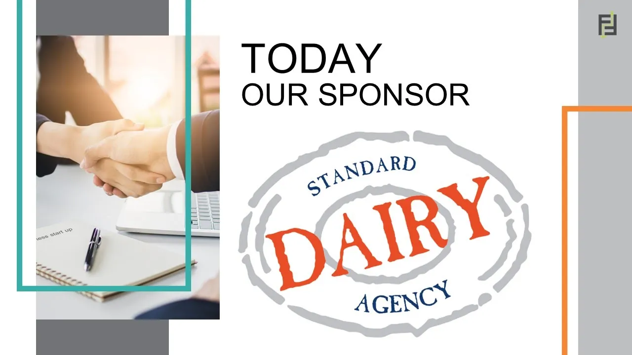 Webinar  DSA - Recent development in the dairy regulatory landscape.