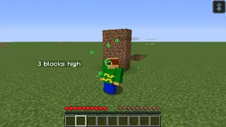 Sneaking High Jump - Datapack Demonstration