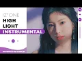 IZ*ONE - Highlight | Instrumental