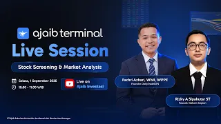 Live Trading Ajaib with Saham Impian & Fachri Azari