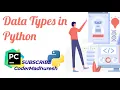 Data Types in Python in Hindi Python lecture 09 Strings Lists Tuples Dictionary sets