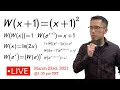 Solving 8 Equations w Lambert W function