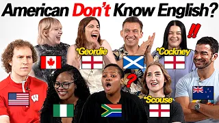 English Differences Between 9 English Speakers! l US, UK, Nigeria, South Africa, New Zealnad, Canada