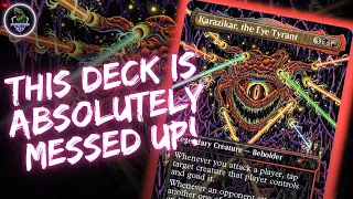 Karazikar the Eye Tyrant Dungeons and Dragons Secret Lair EDH Deck Tech