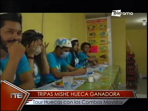 Tripas Mishe Hueca ganadora Tour Huecas con los combos Movistar